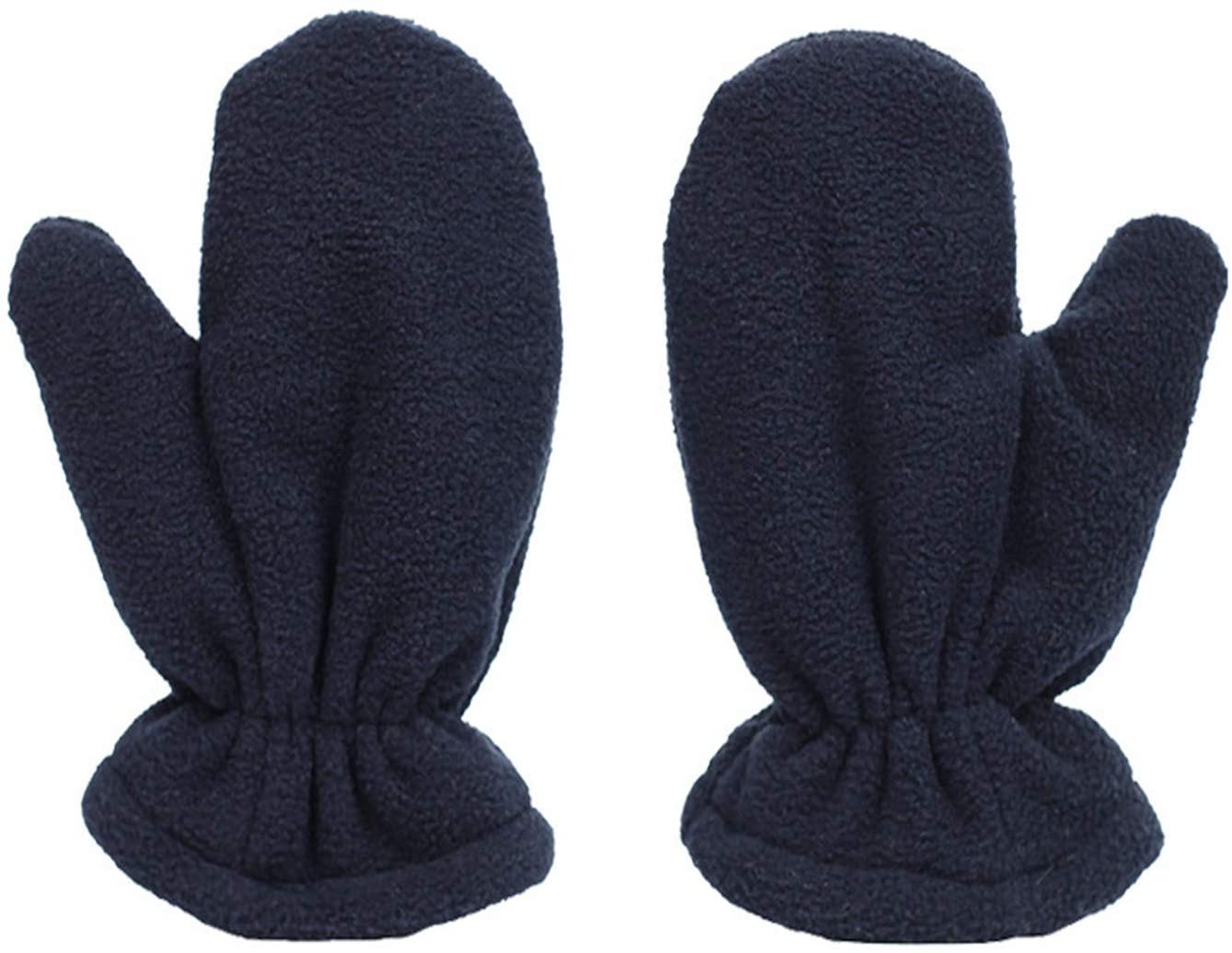 Children/'s Mittens Baby Winter Mittens Warm and light leece Gloves for kids Pink, L 3-7 years old